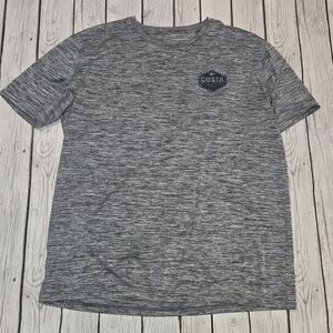 Costa Heathered Gray Men's Short Sleeve Tee